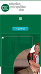 Mobile Screenshot of columbusmetroclub.org